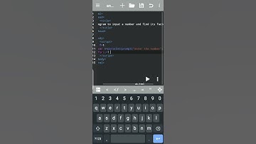 Program to find factorial of a number in JavaScript  #coding #javascript #code ....