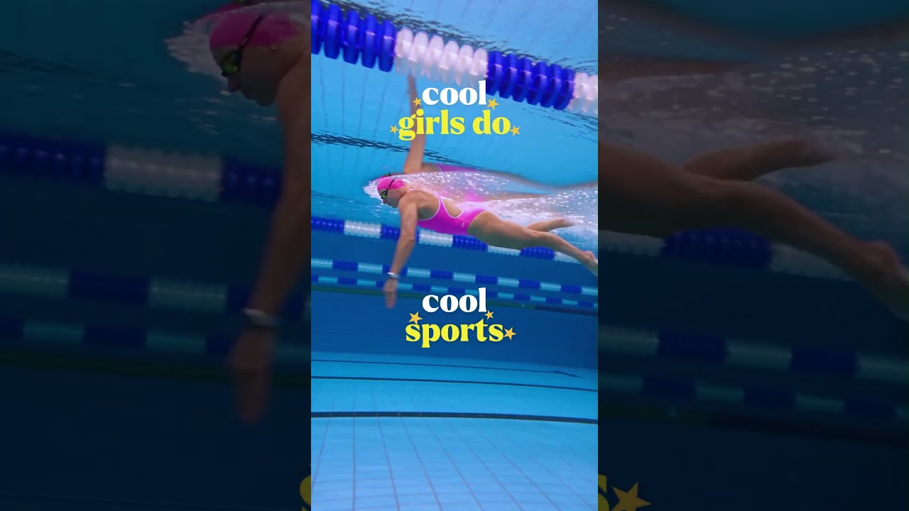Cool girls do cool sports, and obviously, swimming is at the top of the list! 🌊💅