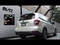 BLITZ / NUR-SPEC C-Ti SJG SUBARU FORESTER EXHAUST SOUND