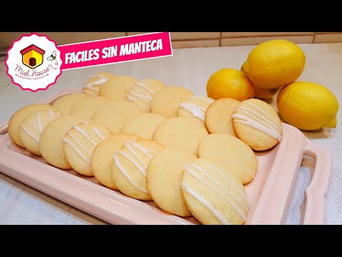 Video: Galleta Simple De Limón Y Arándanos