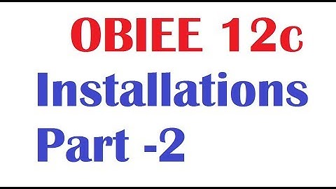 OBIEE 12c : OBIEE 12c Installations part 2 on Windows 10
