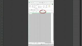 Create Perfect Square Grids in Excel in Seconds! #shorts screenshot 2