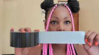 5 Minutes Of Intense Duct Tape Covering Your Mouth Sounds Custom Experience