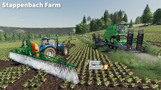 Spreading Fertilizer, Buying New Deutz Harvester & Subsoiling│Stappenbach│FS 19│Timelapse #02