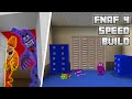 FNAF 4 Map Speedbuild (+Map Tour) in Minecraft PE / BE