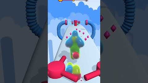 NOOB vs PRO vs HACKER - Blob Runner - MAX LEVEL #shorts