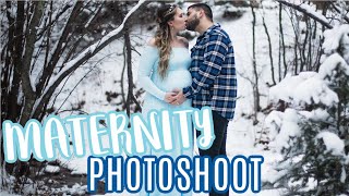 MATERNITY PHOTOSHOOT BEHIND THE SCENES