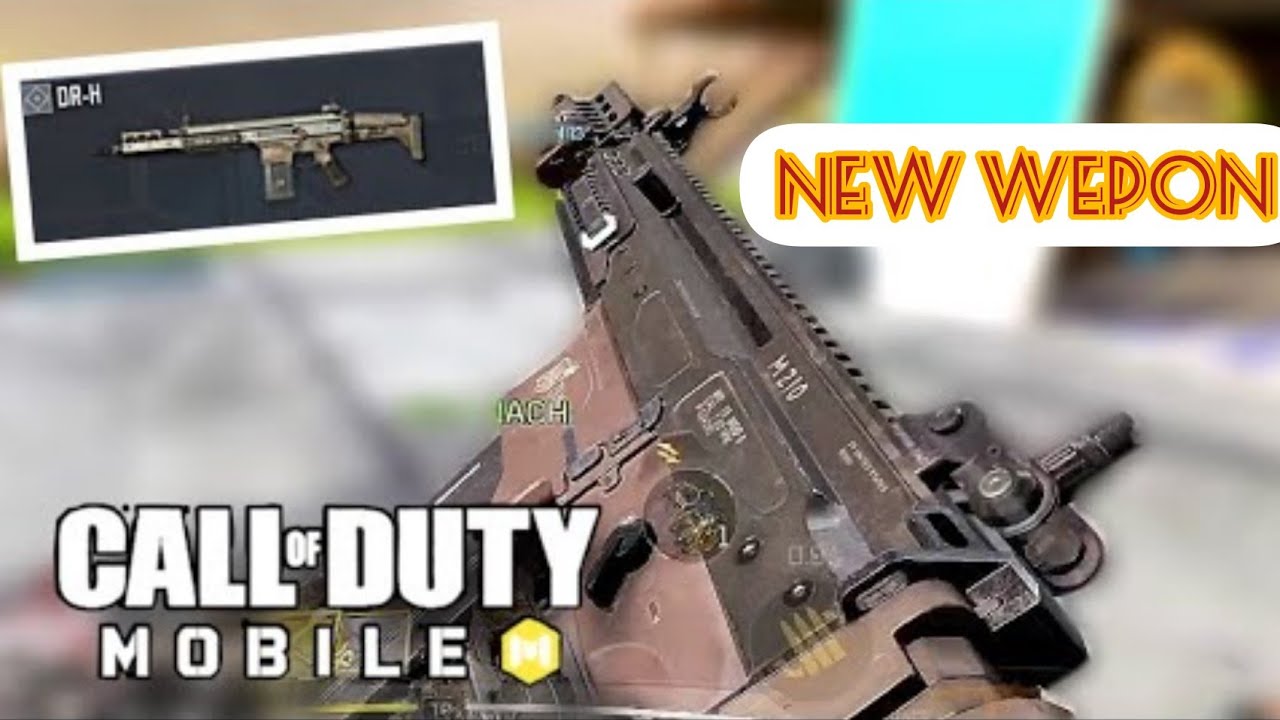 Dr H New Gun Gameplay Codm Youtube Dr H New Gun Gameplay Codm Youtube
