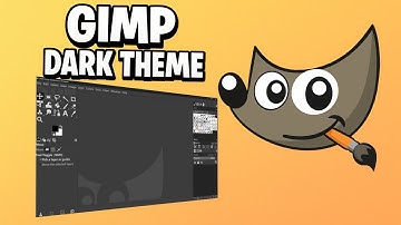 How to change to a dark theme in GIMP