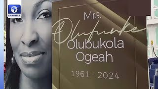 Family, Friends Bid Farewell To Olufunke Olubukola Ogeah