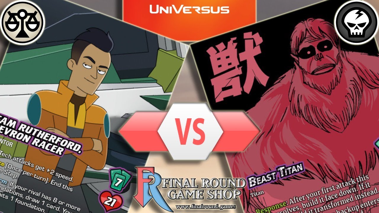 Sam Rutherford Ultra UniVersus: Sam Rutherford v Beast Titan - YouTube