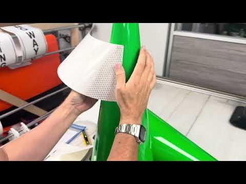 Applying a Reflective Collar in 20 Seconds