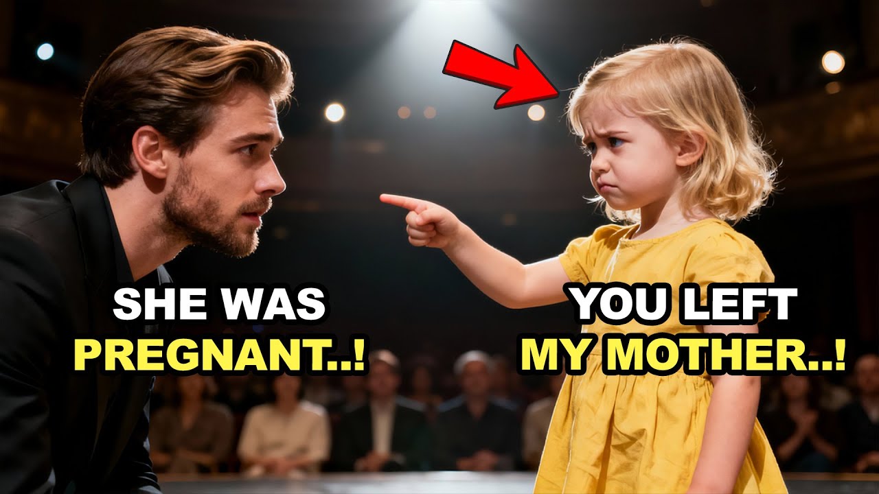 THE LITTLE GIRL INTERRUPTED THE BILLIONAIRE’S SPEECH — WHAT SHE REVEALED LEFT EVERYONE SPEECHLESS
