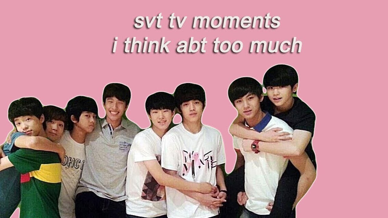 seventeen tv moments i think about a lot (pre debut)