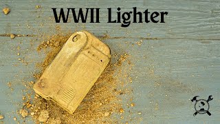 WW2 Rare Lighter Restoration After 80 Years in the ground