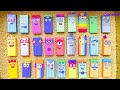 Looking for Mini Numberblocks DOMINO! NEW ASMR | Numberblocks Satisfying Video #10
