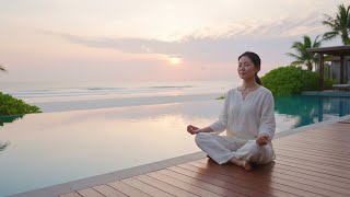 Tranquil Evening Meditation 🌅 | Sunrise Beach House Vibes for Relaxation