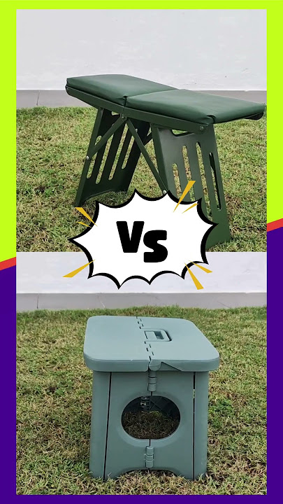 Unleash Comfort & Strength: The Ultimate Folding Stool! 💪✨   #FoldingStool #DurabilityTest