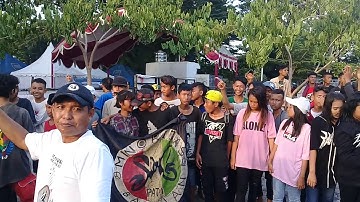 Di Bawah Tiang Bendera ( O.A.M ) Bersama BPK Oi DEMAK