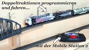 Roco Lokomotiven zu Doppeltraktion programmieren mit der Mobile Station 2 - Basic Tutorial