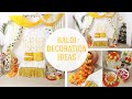 Haldi Decoration Ideas at home || Function Decoration ideas || Backdrop Ideas