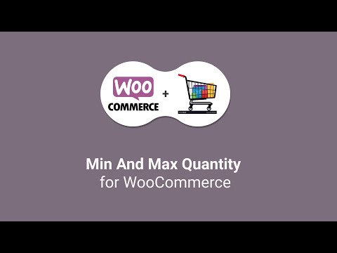 Min and Max Quantity for WooCommerce – WordPress plugin