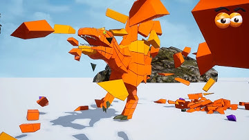 CUBE BUILDER for KIDS (HD) - Learn & Build Colors and Spinosaurus - AApV