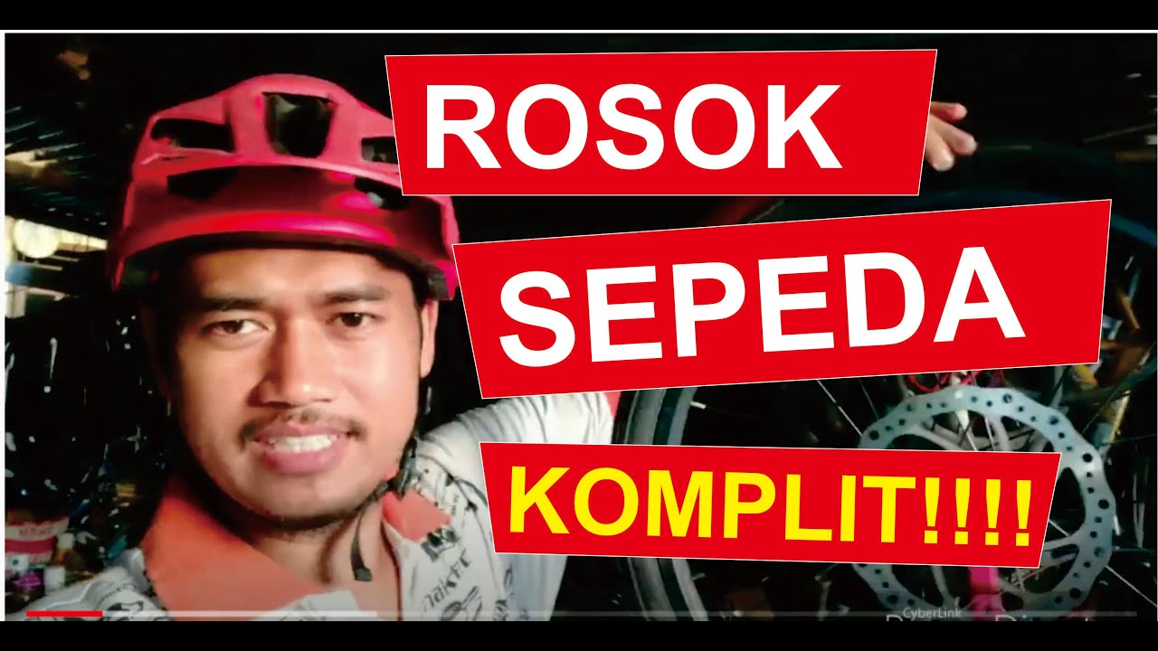 Surganya rosok sepeda komplit di Yogyakarta