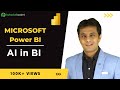 Microsoft Power BI | Artificial Intelligence in Business Intelligence | Tutorialspoint