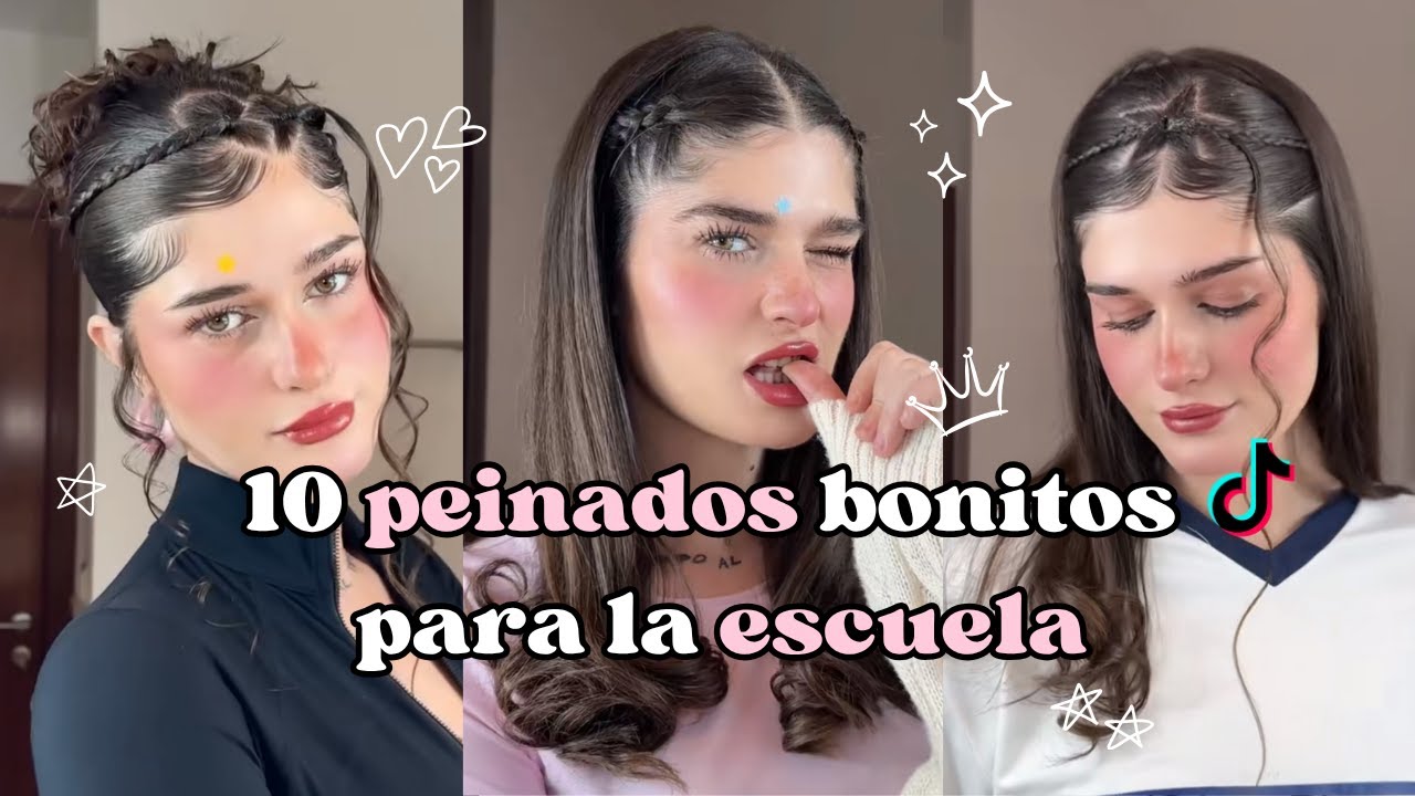 Recopilación de los peinados más virales de mujer de buena pasta🍓🧸✨