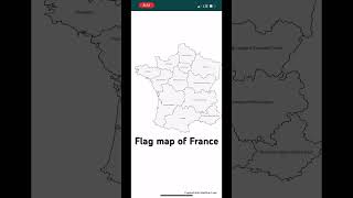 Flag map of France 🏳️ #europe #history #geography #map #empire #napoleon #france #comedy