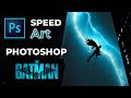 The batman  speed art photoshop
