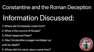 Constantine and the Roman Deception