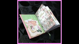 Tsunami Rose Designs: TRD DT project: Life Abloom Junk Journal flip through July 2017