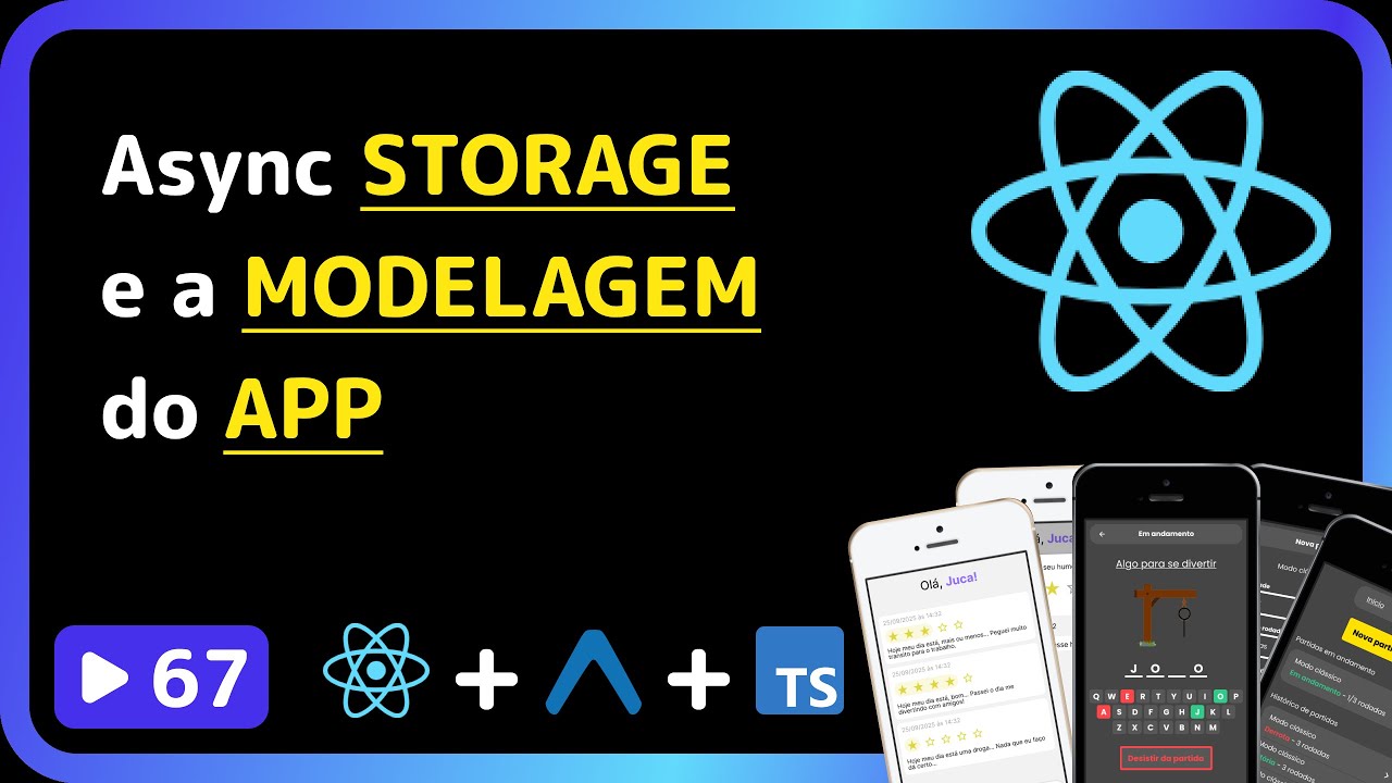 Curso base de React Native 2025: #67 - Async Storage com Expo e ...