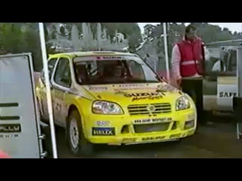 SUZUKI IGNIS S1600 in 2003 JWRC Rally of Turkey - YouTube