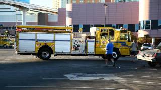 CCFD Engine 33 Code 3 at MCI Drill at EMS Expo 2011 Las Vegas