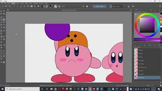 Bowling Kirby speedpaint
