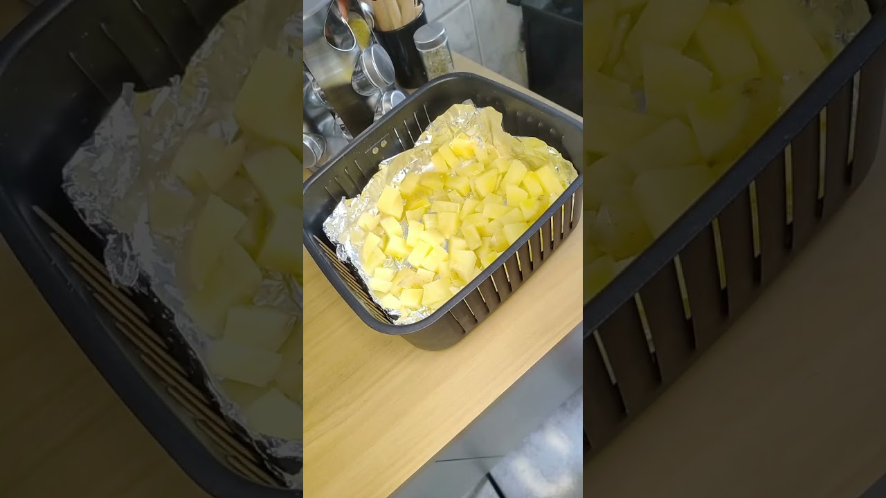 BATATA RÚSTICA SUPER CROCANTE NA AIRFRYER | Fácil, Rápida e Deliciosa