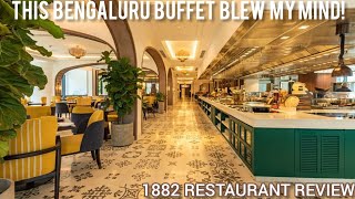 1882 - A Doubletree hilton Restaurant's Review | The Best Buffet in Bengaluru? #food #vlog 