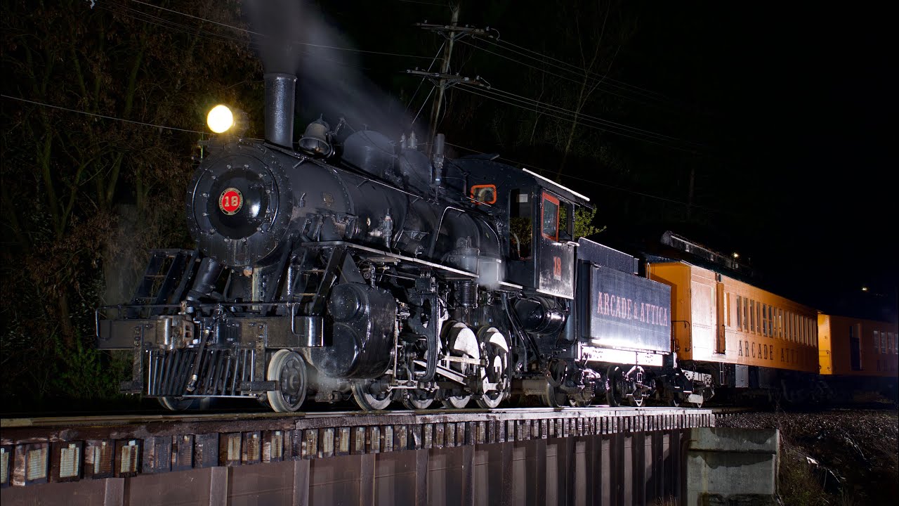 The Return of New York's Steam Train- Arcade & Attica 18