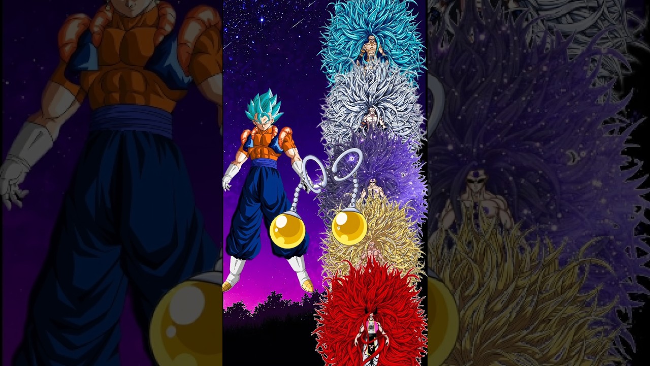 🔥Fusion Of dragon Ball characters🌙