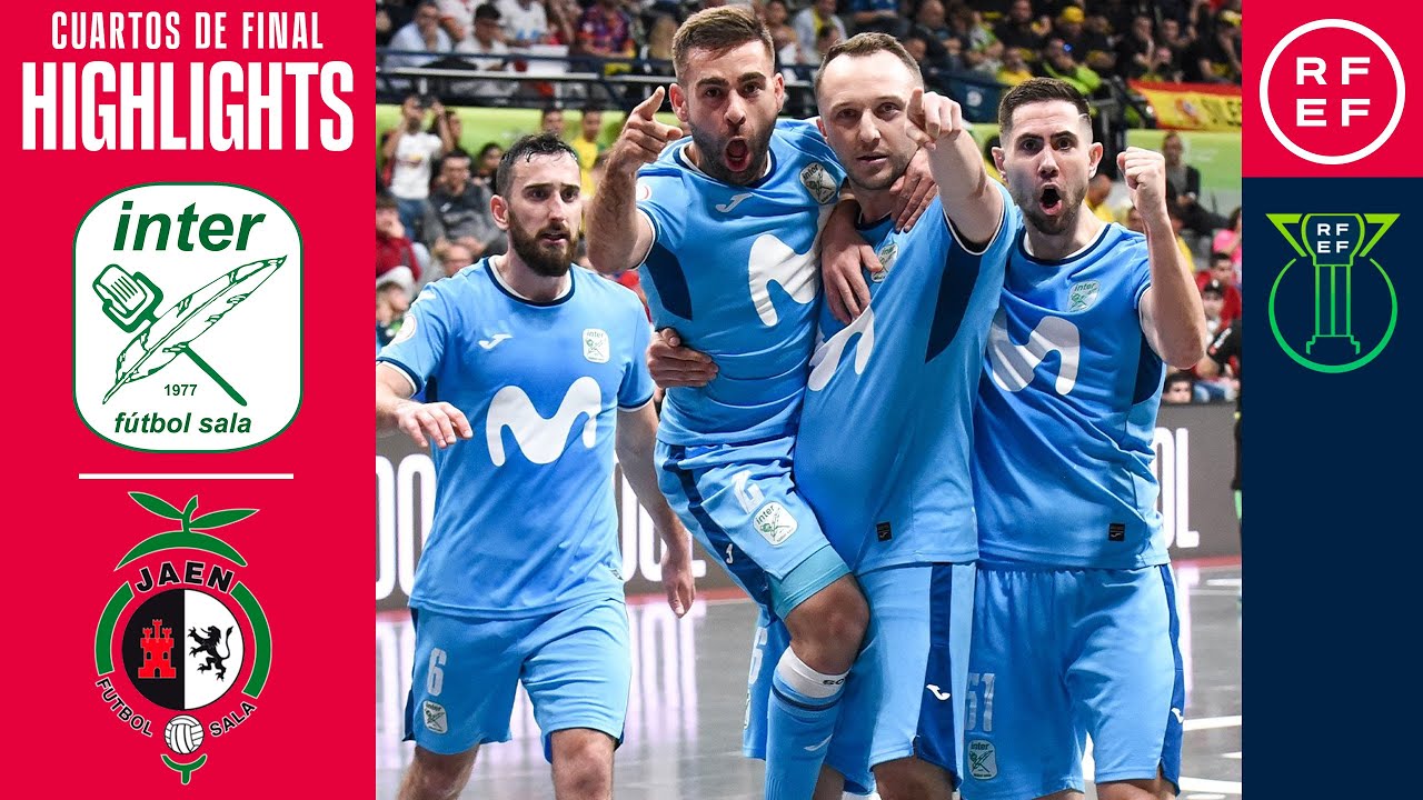 Resumen #CopadeEspañaFS  Movistar Inter 4-3 Jaén Paraíso Interior | Cuartos
