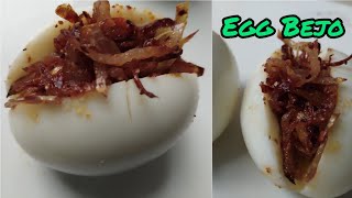 Street Food Recipes || முட்டை மசாலா || Egg Bejo/Mutta masala || Egg Recipe