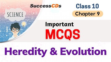 Class 10 Science Chapter 9 Heredity and Evolution Important MCQs | Class 10 Biology MCQs