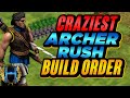 The fastest archer rush build order you will ever see  aoe2