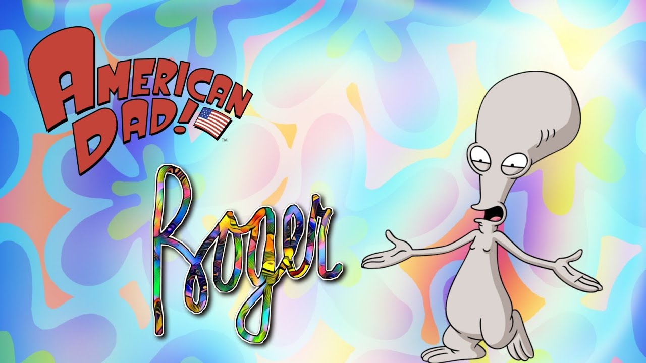 Drawing 12 different Roger disguises from American Dad