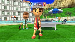 Guest C Demolishes his Opponents in Wii Sports Resort Table Tennis