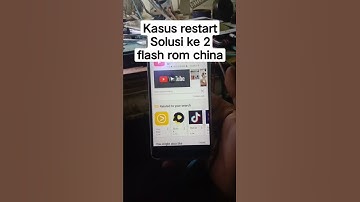 cara atasi kasus redmi note 4 restart cara ke 2 flash ke rom china || servis hp official