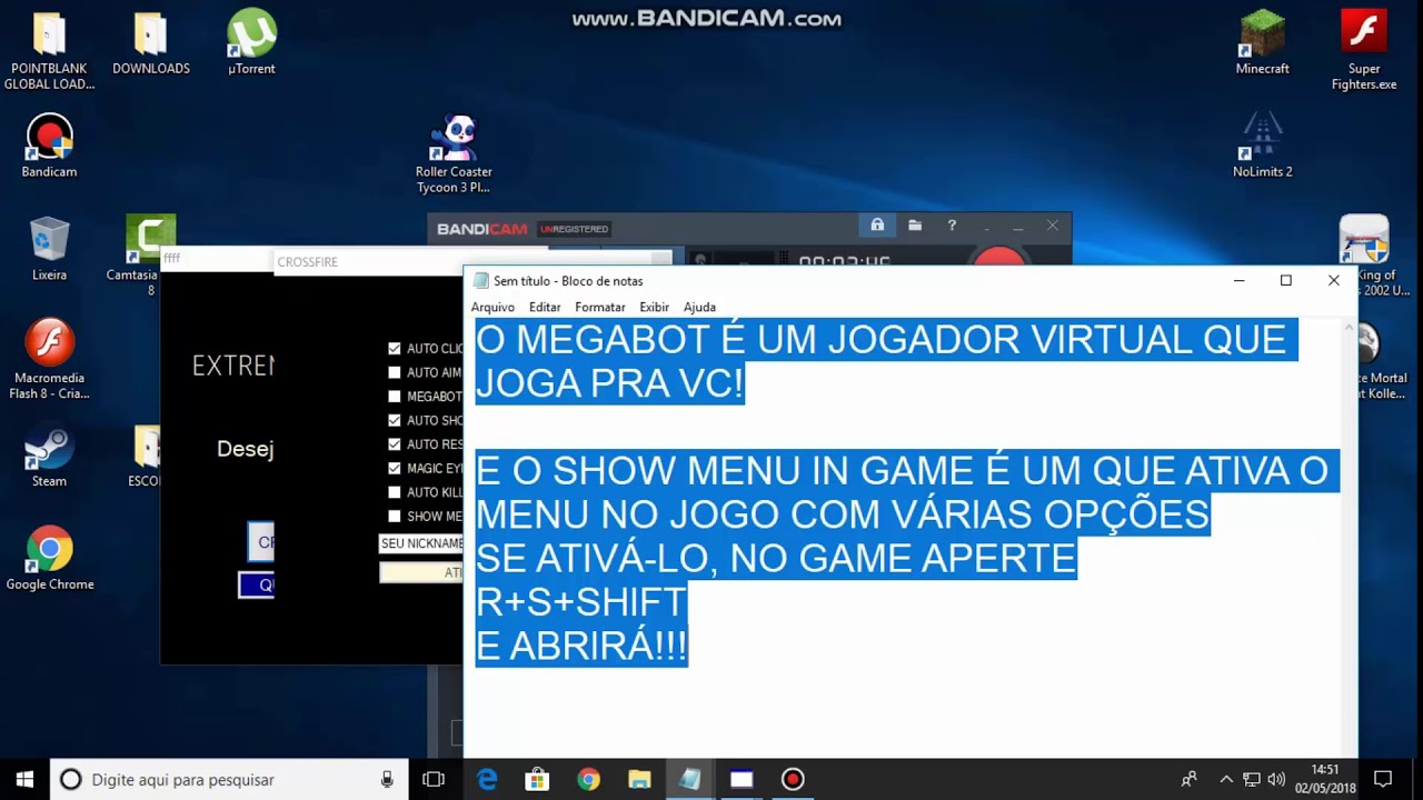 CHEAT PARA POINT BLANK / CROSSFIRE / COMO TER NETFLIX DE GRAÇA OU SPOTIFY / XBOX LIVE OU PSN
